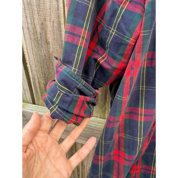 Vintage Made-in-USA Tartan Button-Down (Oversized Fit) - Picture 9 of 9